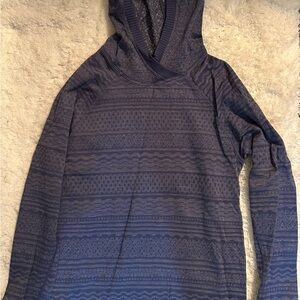 Blue Patterned lululemon Hoodie